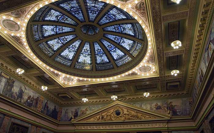 Interior of the Allen Circuit Court